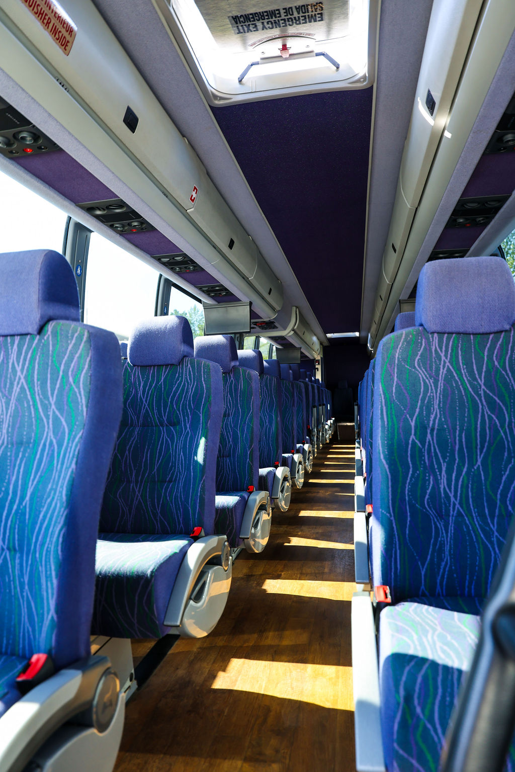 Coach Interior — Aisle